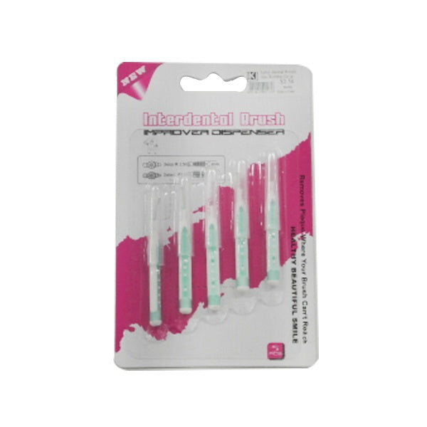 Inter-dental Brush - 5pc Rubber Grip image 0