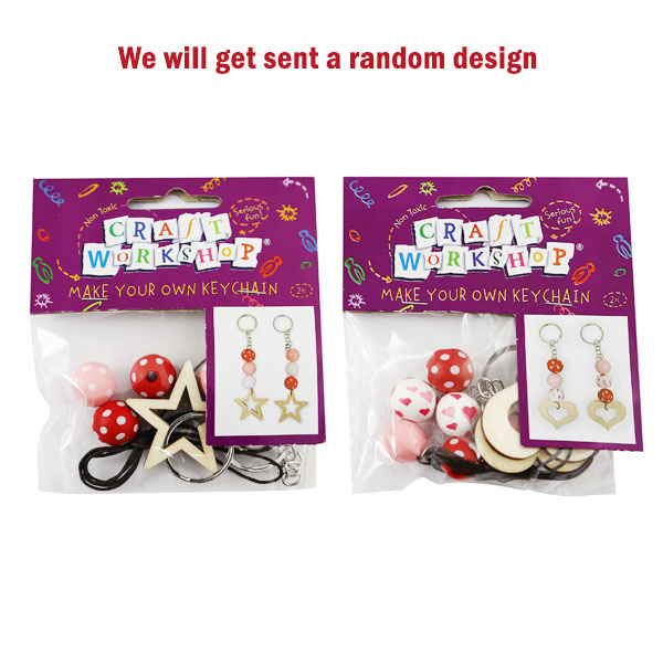 Craft MYO Keychain 2asst image 0