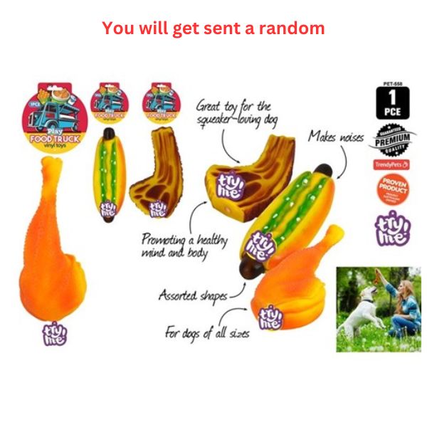 1pce Jumbo Vinyl Dog Toy image 0