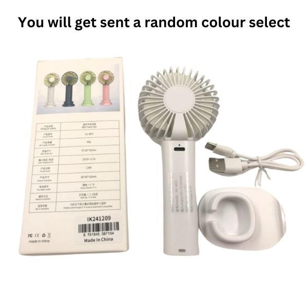 Rechargeable Handheld Fan image 0