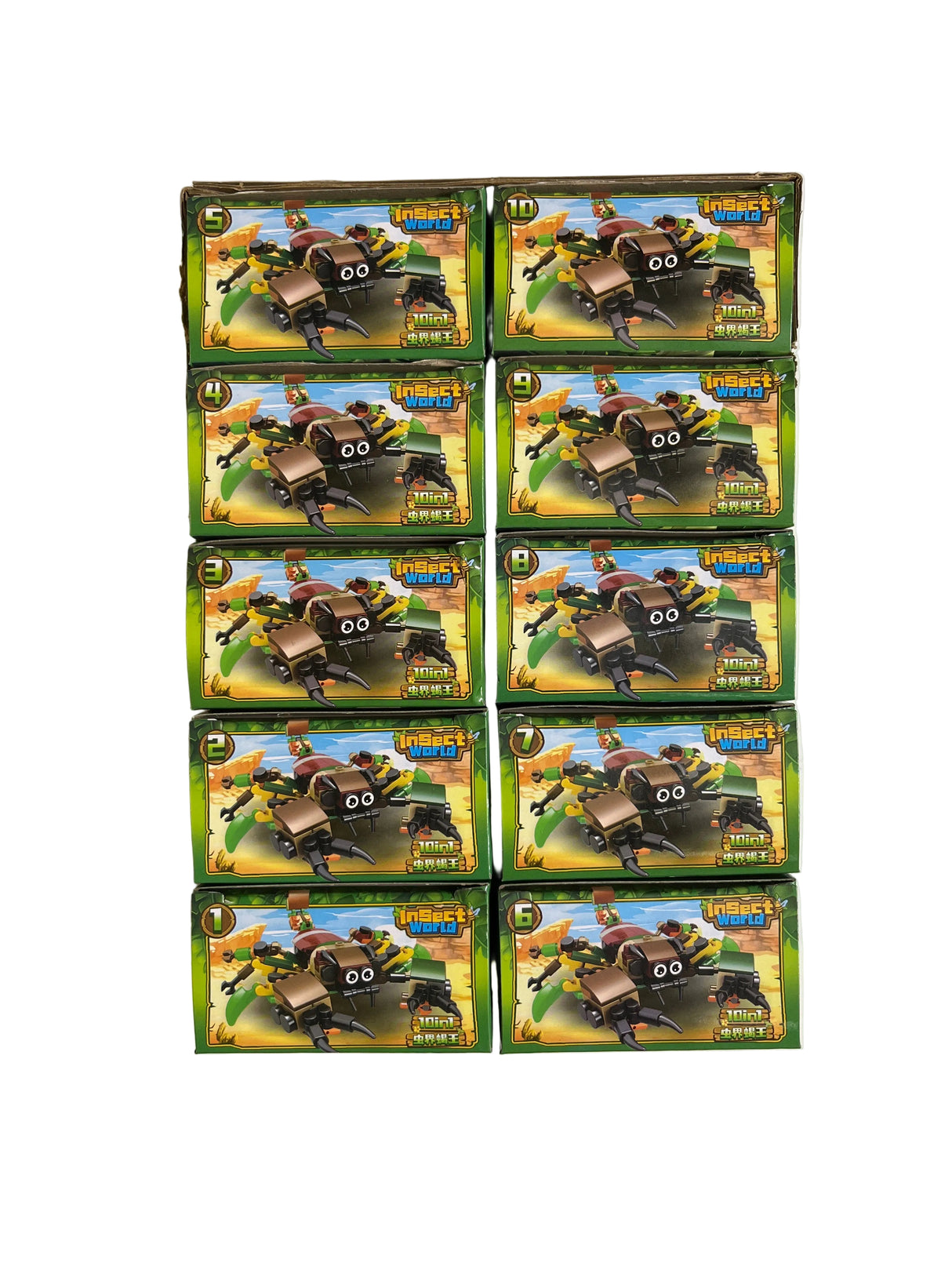Insect World Mini Building Blocks Toy