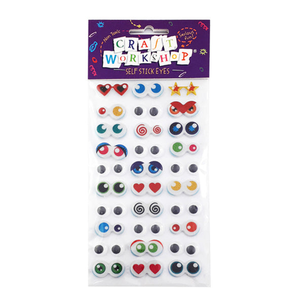Craft Self-Adhesive Eyes Asst 30prs image 0