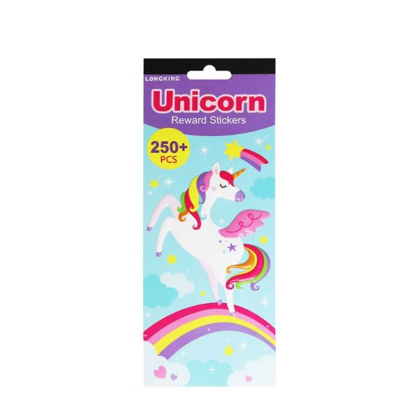 Sticker Pad Rewards Unicorns 5xSheets 250mm image 0