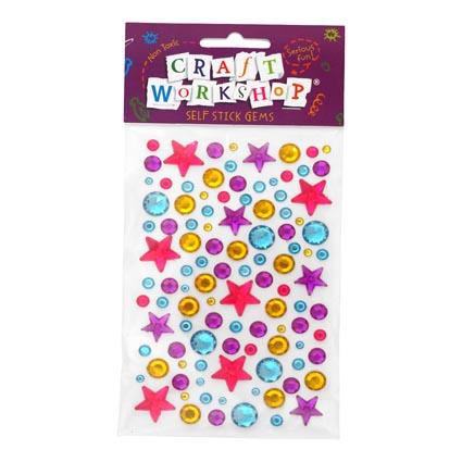 Craft Self Stick Gems Stars image 0