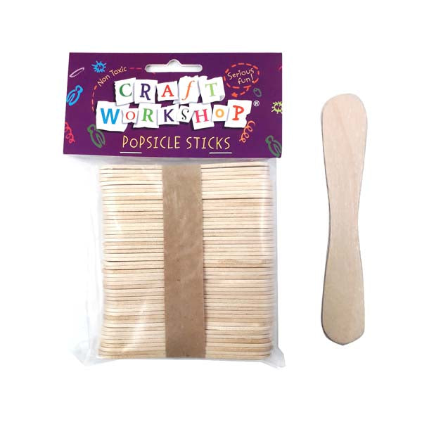 Craft Pop Sticks 50pc 95mm x 18mm image 0