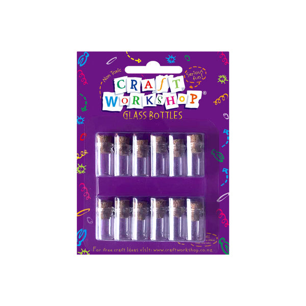 Craft Mini Wishing GlassBottles12pc image 0
