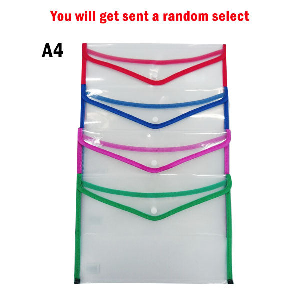 Clear Document Folder A4 image 0