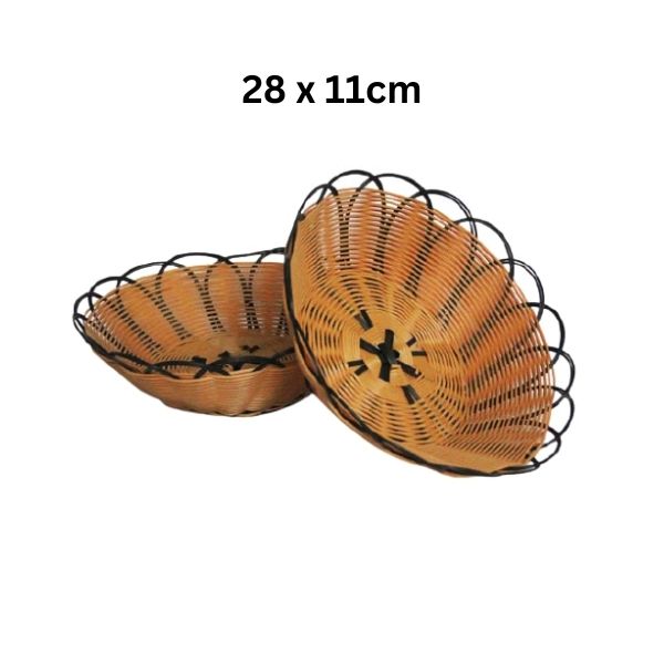 Basket Cane Basket 28 x 11 image 0