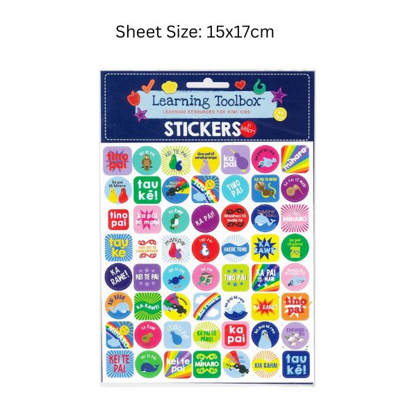 Stickers NZ Te Reo Praise 15x17cm image 0