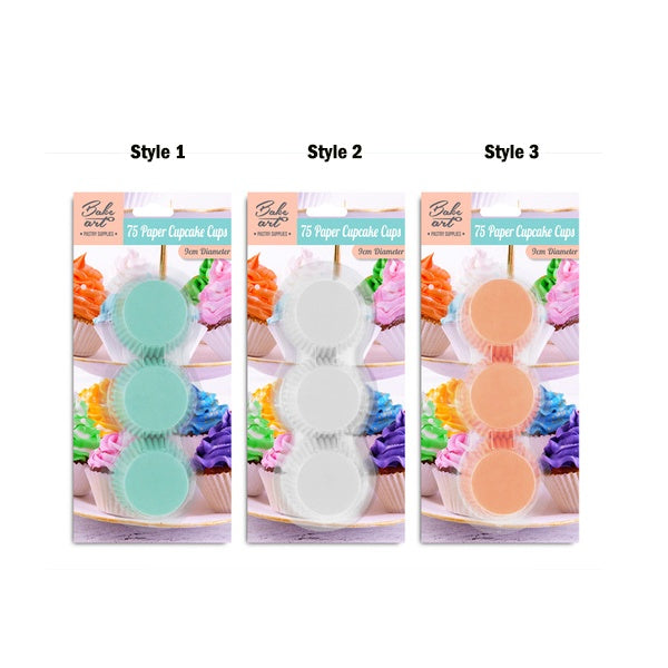 Paper Cake Cups 9cm x75s image 0