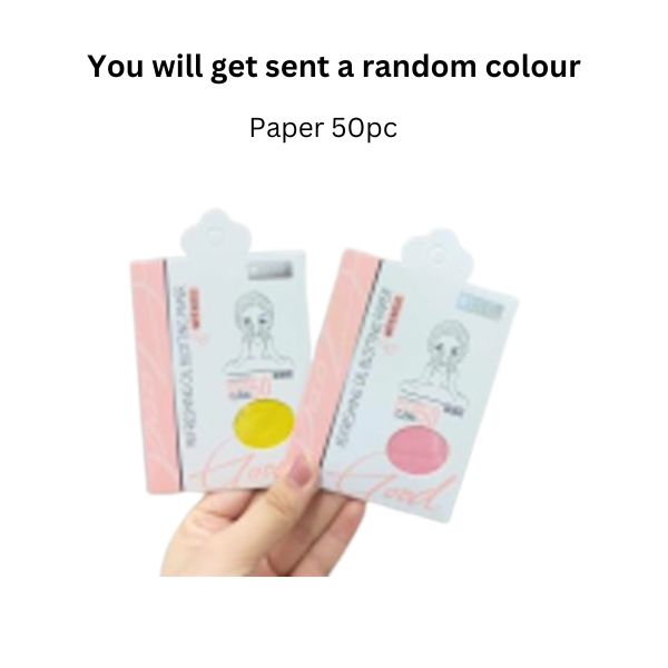 Oil Blotting Paper 50pc image 0