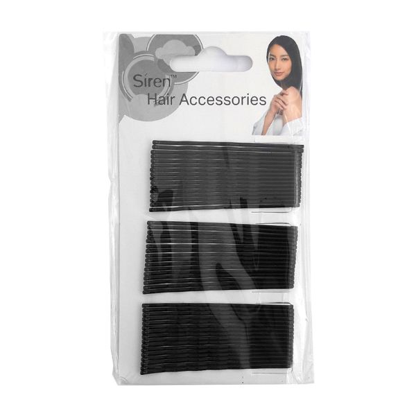 Bobby Pins Large Black 48pc 63mm image 0