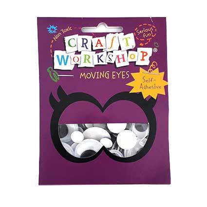 Craft Moving Eye 70pc 3asst Adhsive image 0
