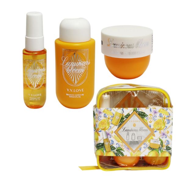 3pc Gift Set Luminous Bloom Mist Cream Shower Gel image 1