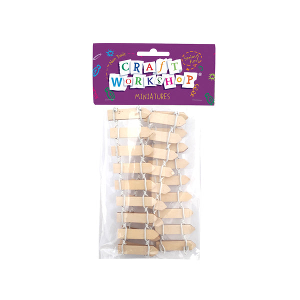 Craft Picket Fence 3x30cm 1pc image 0