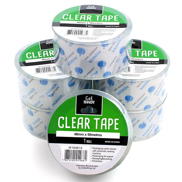 Clear Packing Tape 50m x 4.8cm image 0