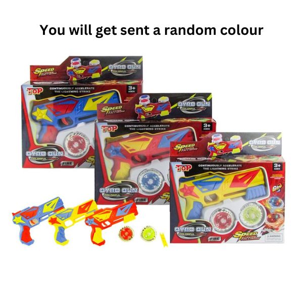 3pce Fury Fighter Gun Gyro Set 20cm image 0