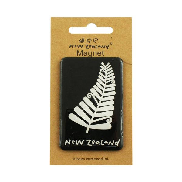 Magnet NZ Silver Fern 7.5cm image 0