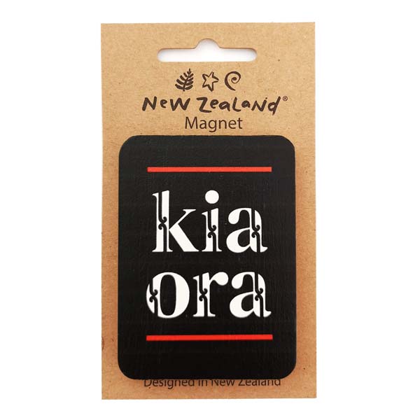 Magnet NZ Kia Ora 55x75mm image 0
