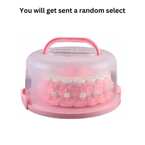 CAKE HOLDER ROUND 30CM 2 ASSTD image 1