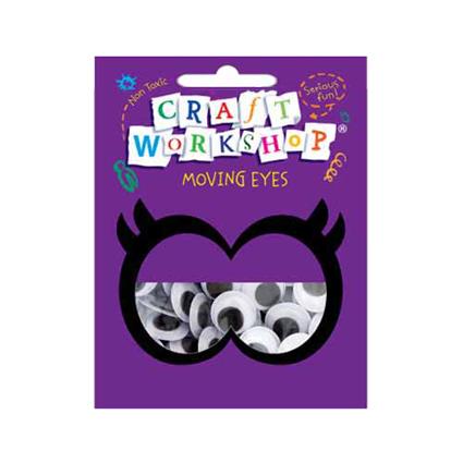 Craft Moving Eyes 90pc x 15mm image 0