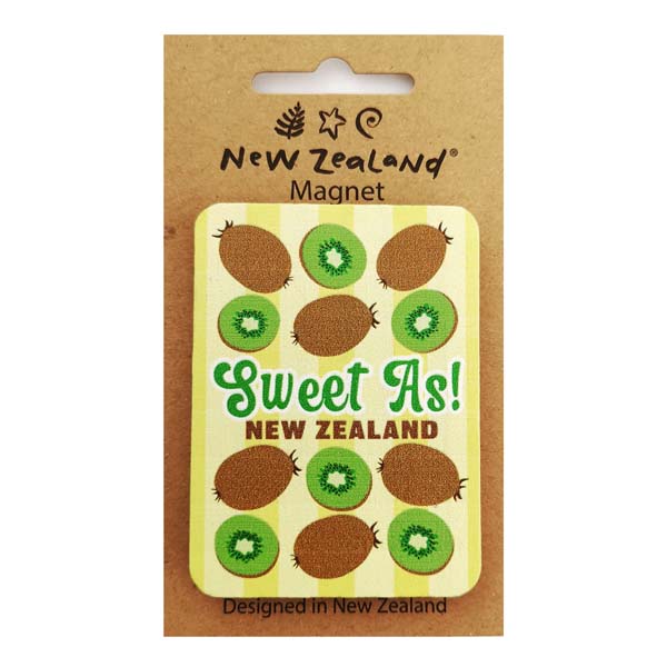 Magnet NZ Sweet As Kiwifruit 75mm image 0