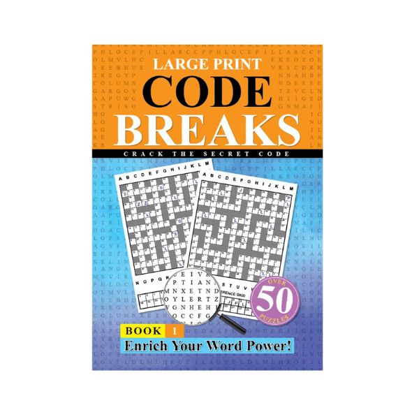 Code Breaks Large Print 64pg image 0