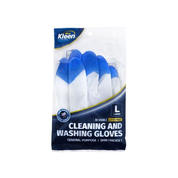 Gloves Reusable General Purpose Cleaning & Washing -1 Pair-L image 0
