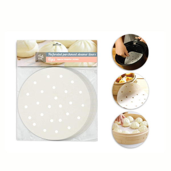 BakeArt Steaming Liners Diameter 203mm 45's image 0