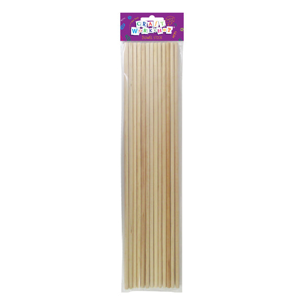 Craft Dowel Stick 12pc 5mm x 30cm image 0