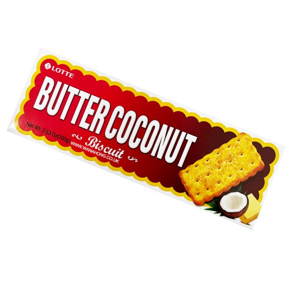 Lotte Butter Coconut Biscuit 100g image 0