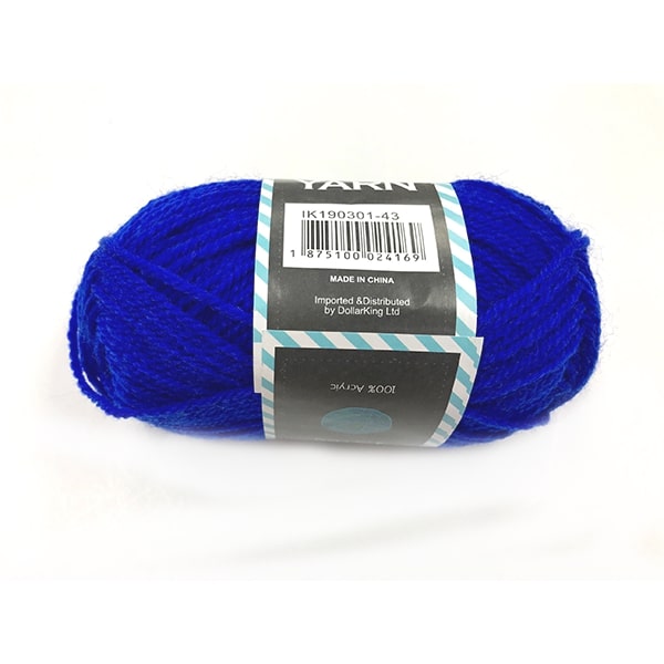 80G Acrylic Yarn(4-ply) – Solid Colour(Dark Indigo) image 0
