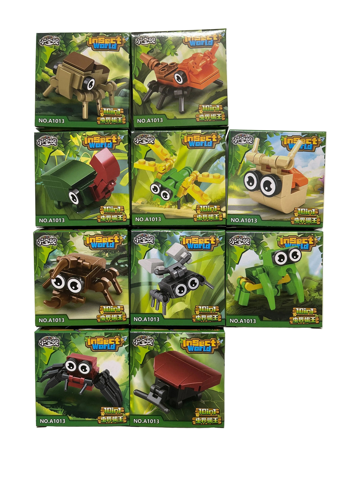 Insect World Mini Building Blocks Toy