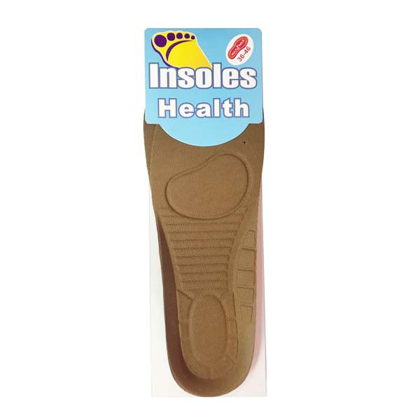 Shoe Insole 2PC - Mens Shoe Brown image 0