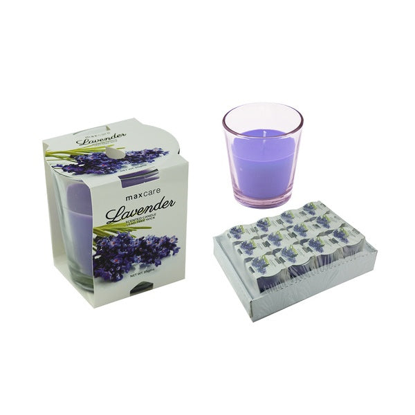 MC Scented Candle in Glass Tumbler 85gms Lavender Breeze image 0