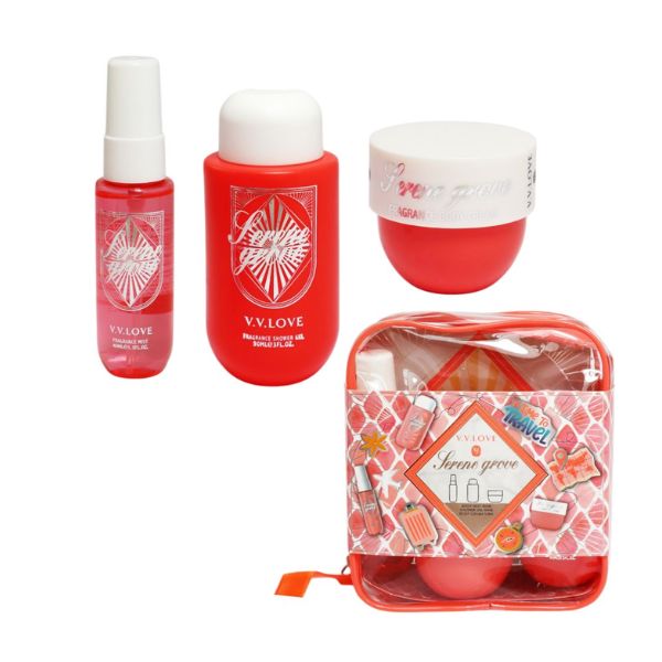 3pc Gift Set Serene Grove Mist Cream Shower Gel image 1