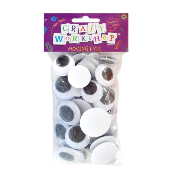 Craft Moving Eye 70pc 3asst Adhsive (Copy) image 0