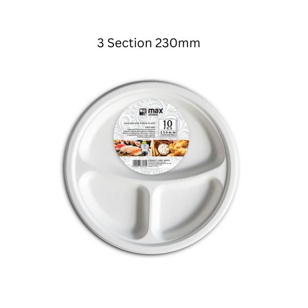 MC Eco Plate 3 Section 230mm (9) 10pk image 0