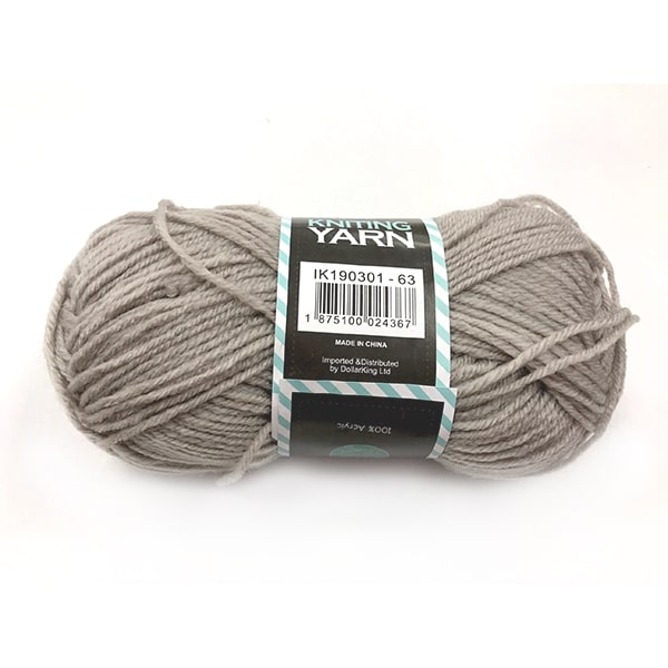 80G Acrylic Yarn(4-ply) – Solid Colour(Lemon Grass) image 0