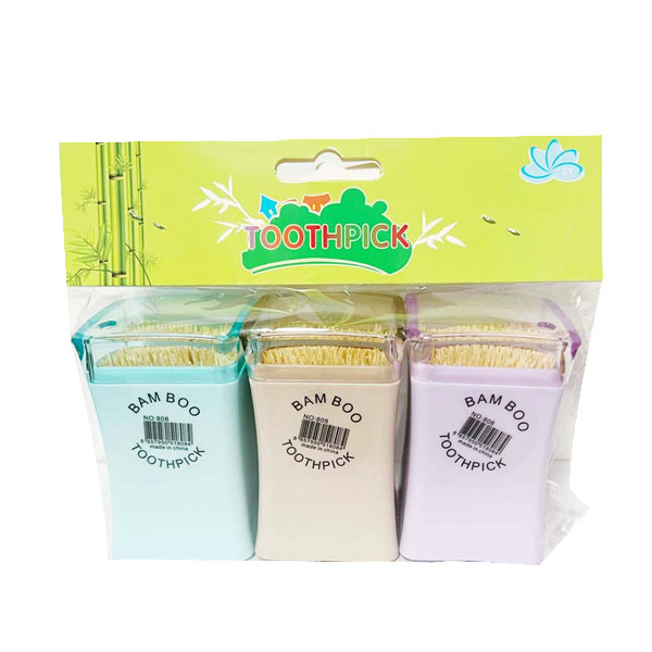 Toothpicks - 2 Clear Containers image 0