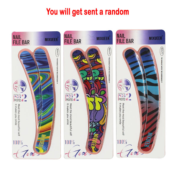 Nail File 2pc - Curved image 0