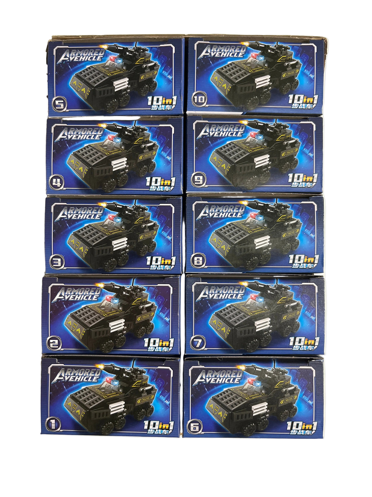Special Police Vehicle Mini Building Blocks Toy