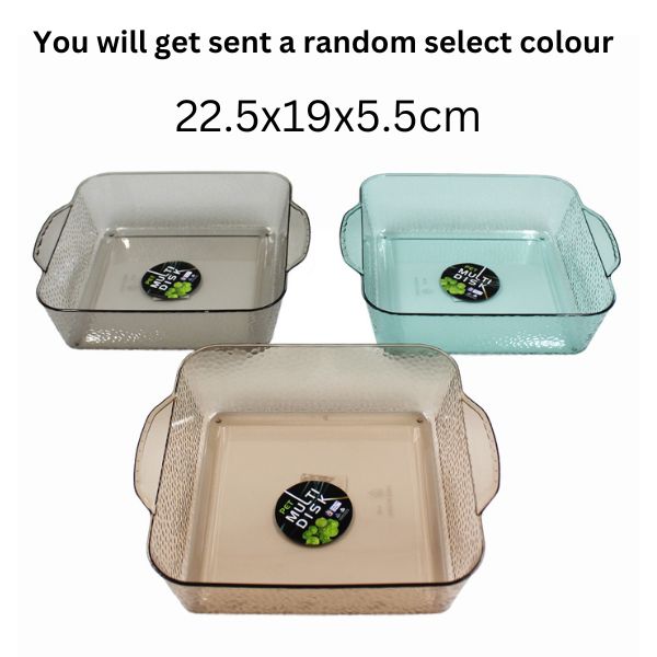 Salad Bowl Coloured 22.5x19x5.5 image 0