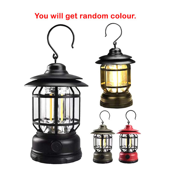 Rechargeable Camping LED light - Army image 0