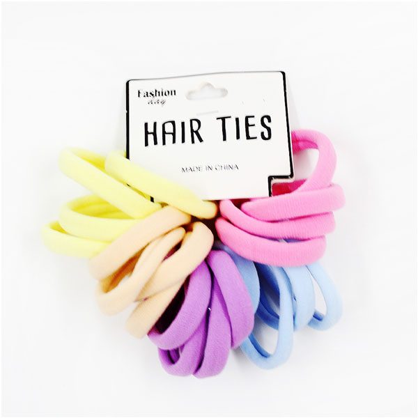 Hair Ties 4.5cm 20pc - Colourful image 0