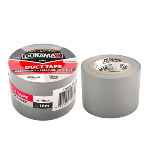 1pce Duct Tape - Gray 18m x 48mm image 0