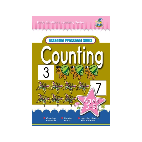 GREENHILL ACTIVITY BOOK 3-5YR COUNTING image 0