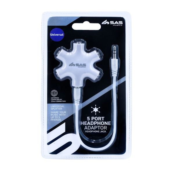 5 Port Headphone Splitter image 0