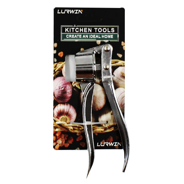 Garlic Crusher Stainless Steel image 0