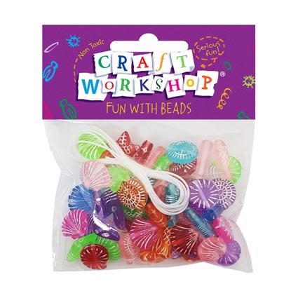 Craft Beads Seashell Plastic 24gm image 0